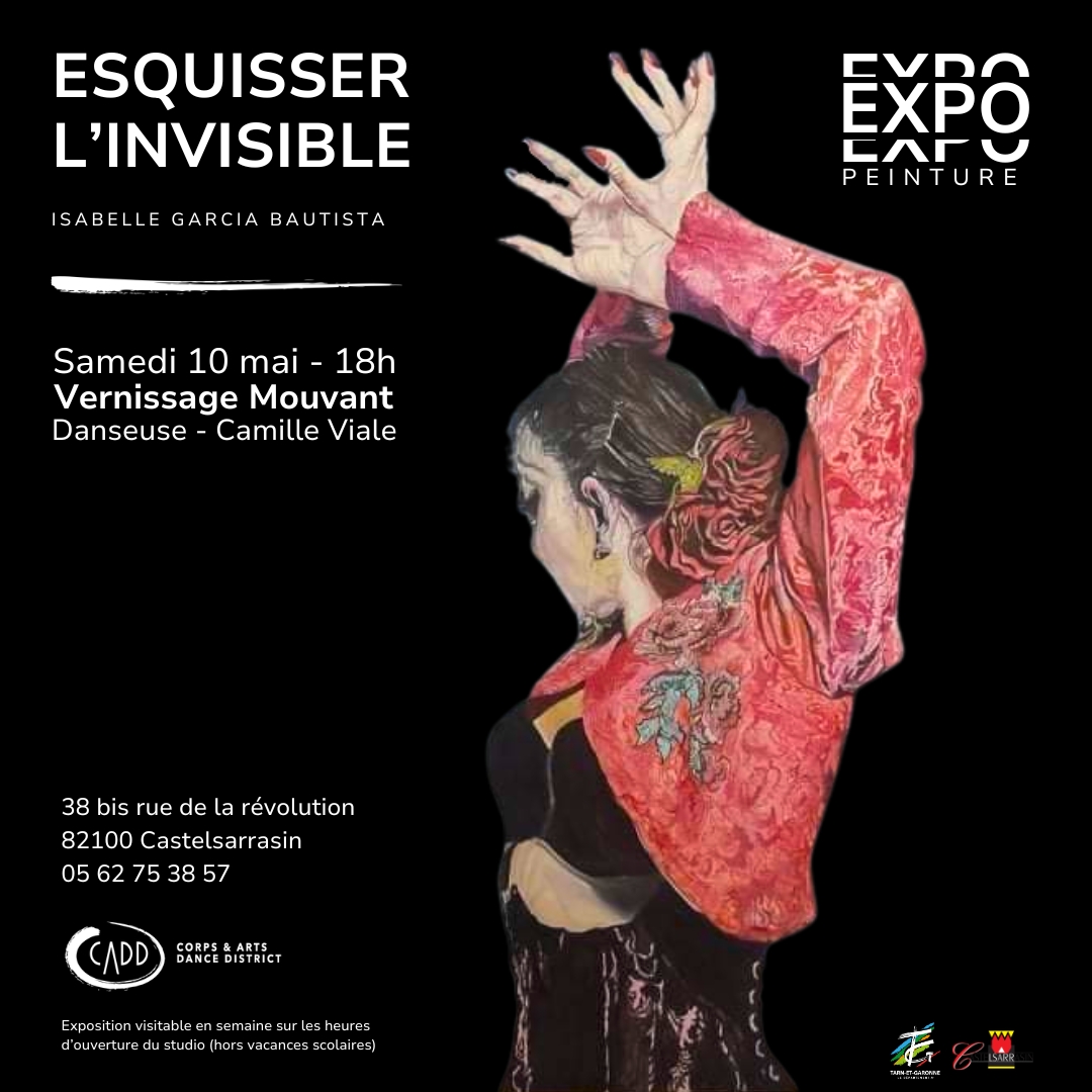 Esquisser l’invisible expo 10 mai (Publication Instagram)