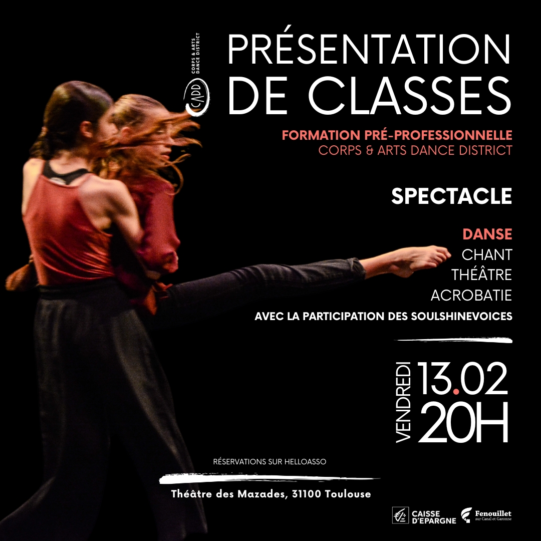 Présentation de classes 2026 (Publication Instagram)